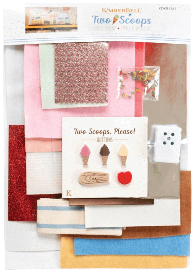 Kimberbell Two Scoops Embellishment Kit