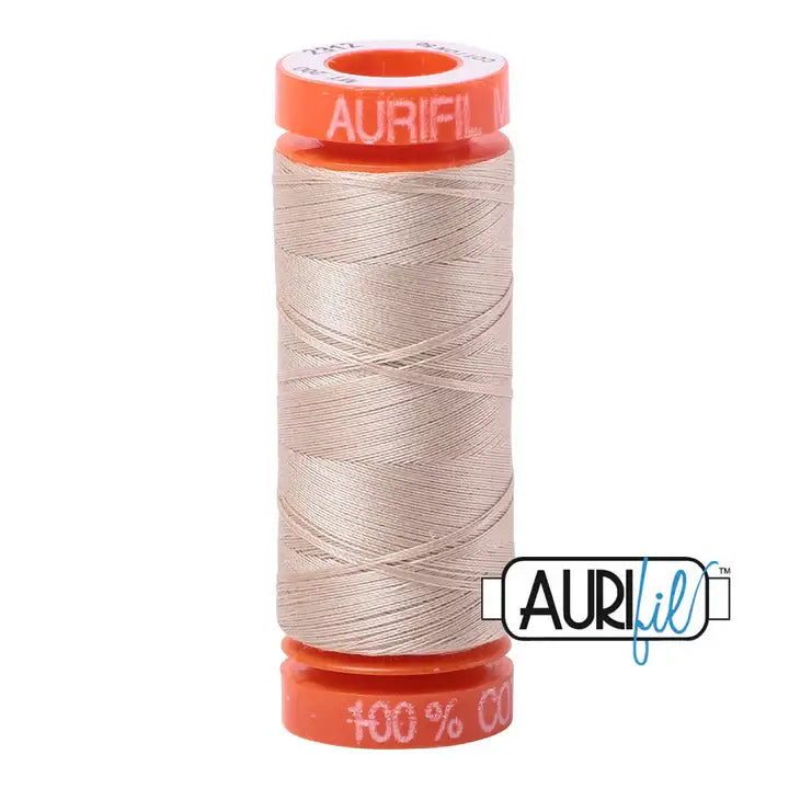 Aurifil Mako 50wt Cotton 220 yd spool - 2312 Ermine