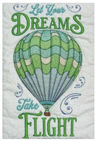 
              Purely Gates Hot Air Balloons Embroidery Design with CD 42338-23508
            
