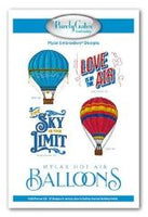 
              Purely Gates Hot Air Balloons Embroidery Design with CD 42338-23508
            