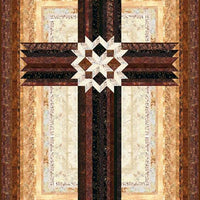 Carpenter's Star cross quilt kit