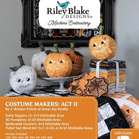 Machine Embroidery Costume Maker's Act II Projects