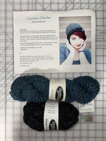 
              Kokomo Yarns Crochet Cloche Hat Kit by Tina Johnston Blueberry 9584
            
