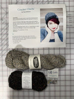 
              Kokomo Yarns Crochet Cloche Hat Kit by Tina Johnston Oatmeal Cookie 9588
            