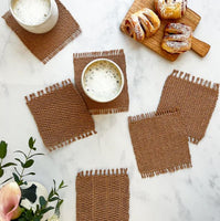 
              Flax & Twine Callie Linen Coasters Kit WKIT-CLC-WL-ST
            