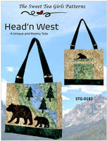 
              Head'n West A Unique & Roomy Tote Pattern
            
