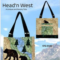 Head'n West A Unique & Roomy Tote Pattern