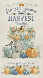 MODA Harvest Wishes - Panel Whitewashed