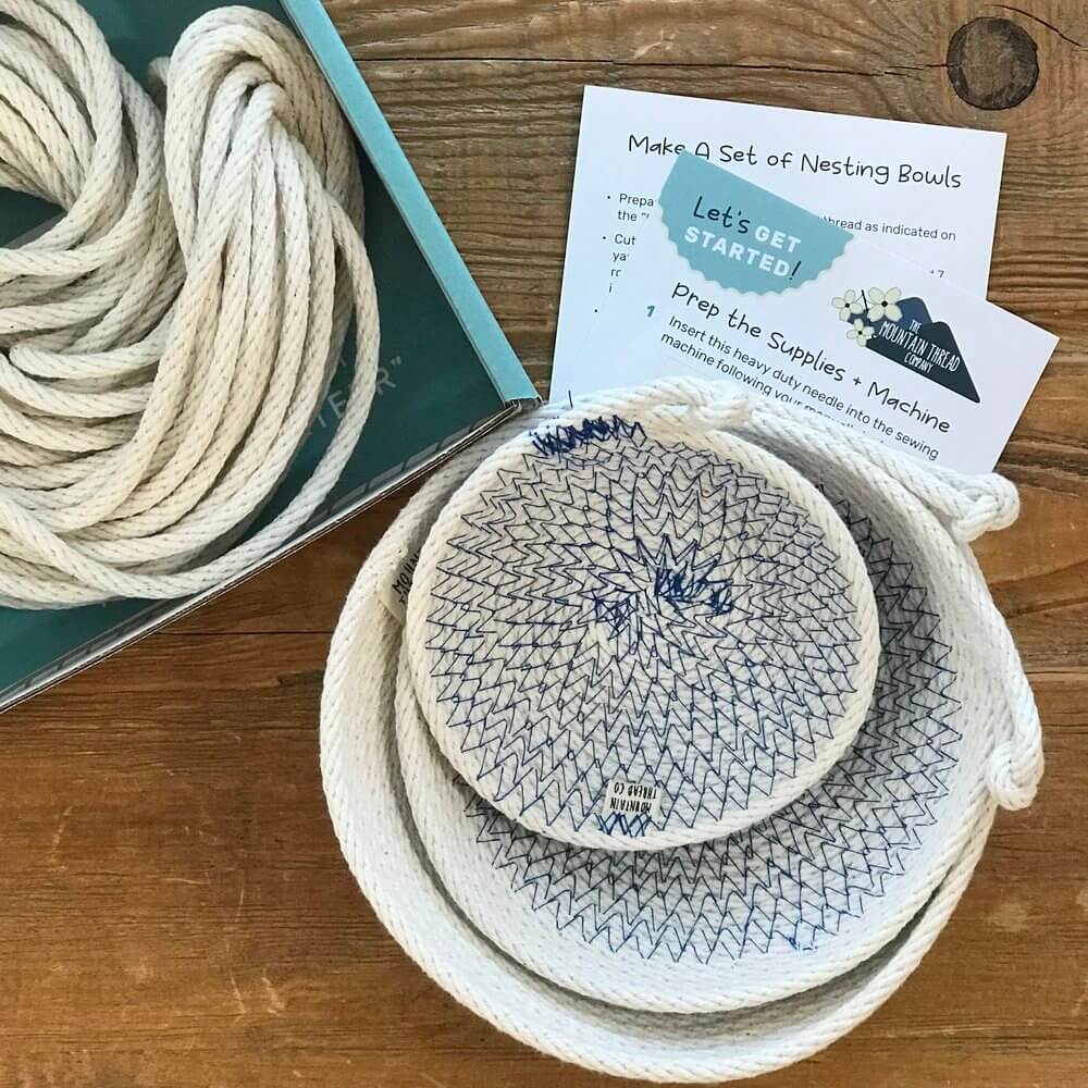 Rope Coaster & Basket Kit - Create Your Own