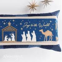 Nativity Bench Pillow Kimberbell