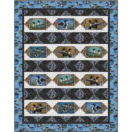 Lakeside Loons Quilt Kit