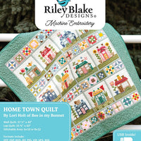 Machine Embroidery Home Town Quilt Projects