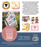 
              Machine Embroidery Jane Austen Library Quilt
            