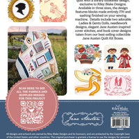 Machine Embroidery Jane Austen Library Quilt