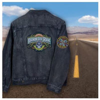 
              Purely Gates Motorcycles Embroidery Design with CD 42338-23505
            