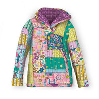 
              Casey Cometti Dancing Daisies Quilted Hoodie Pattern
            