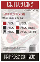 
              Ladybug Lane # PCQ-036 Pattern
            