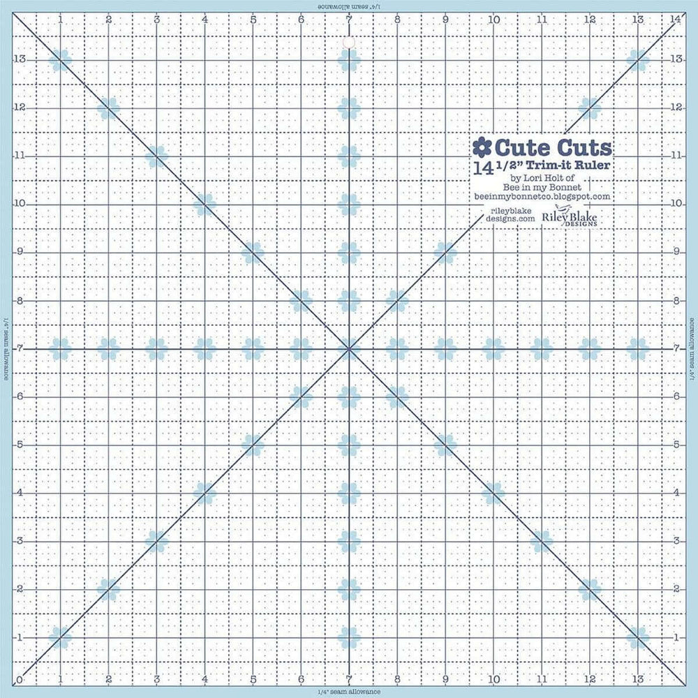 Lori Holt Cute Cuts™ Trim-it™ Ruler 14 1/2