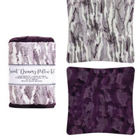 Sweet Dreamz Pillow Kit featuring Himalayan Elderberry fabric and two luxe cuddle pillow covers.