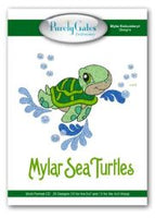 
              Purely Gates Sea Turtles Embroidery Design with CD 35127-54515
            
