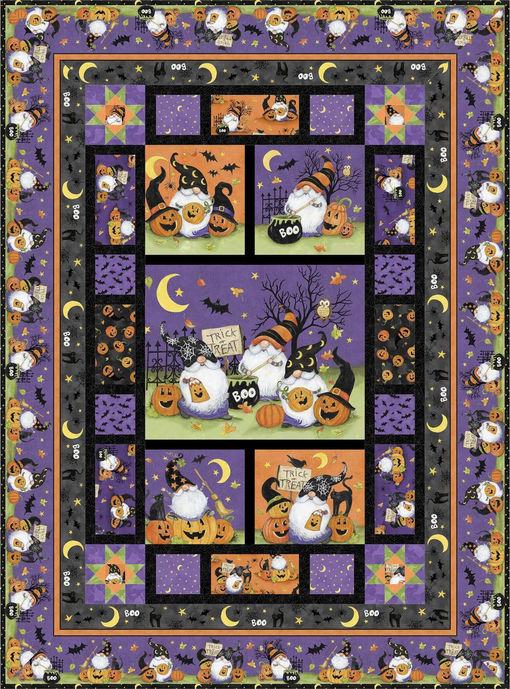 The Boo Crew quilt kit