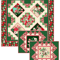 Peppermint Christmas Topper and Placemats Kit