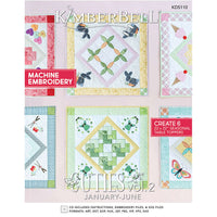 
              Kimberbell Cuties, Vol. 2: Jan-Jun - Machine Embroidery CD
            