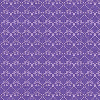 Magical Trellis Purple Quilt Cotton