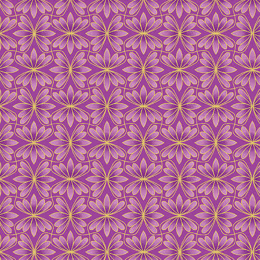 Alluring Butterflies Petal Geo Purple