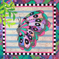 Beatrice - Applique Wall Hanging Quilt with Butterfly Pattern