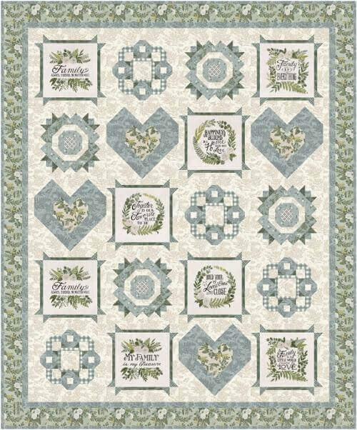 Happiness Blooms Quilt Kit