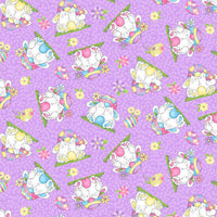 Hoppy Easter Gnomies - Bunnies Tossed - Lavender