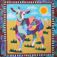 Billy Appliqué wall hanging with billy goat Pattern