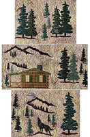 
              Wilderness Wildlife Machine Embroidery Quilt Pattern
            