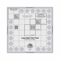 
              Log Cabin Trim Tool for 8in Finished Blocks Quilt Ruler - Creative Grids
            