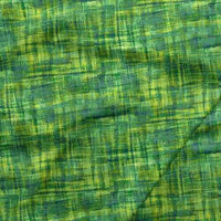 Green Brushstrokes Quilt Cotton