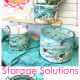 
              Storage Solutions Bucket Bags pattern
            