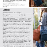Sandhill Sling Bags pattern