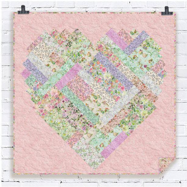 Pieces of Love Quilt Kit 60