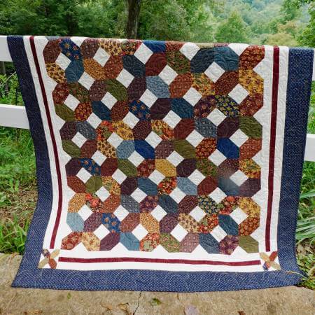 X Marks The Spot quilt pattern