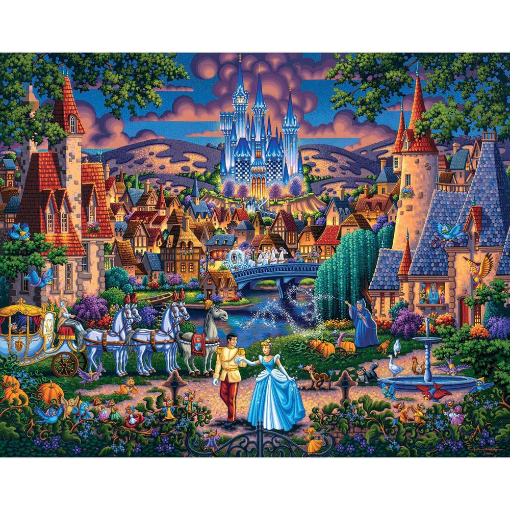 Disney Magic Cinderella's Enchanted Evening Panel - Digital Panel