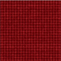 Houndstooth Basics Red Quilt Cotton