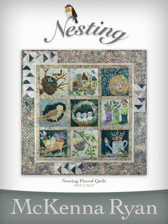Nesting Pieced Quilt Pattern