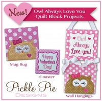 
              Owl Always Love You Quilt Projects ITH
            