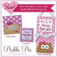 Owl Always Love You Quilt Projects ITH