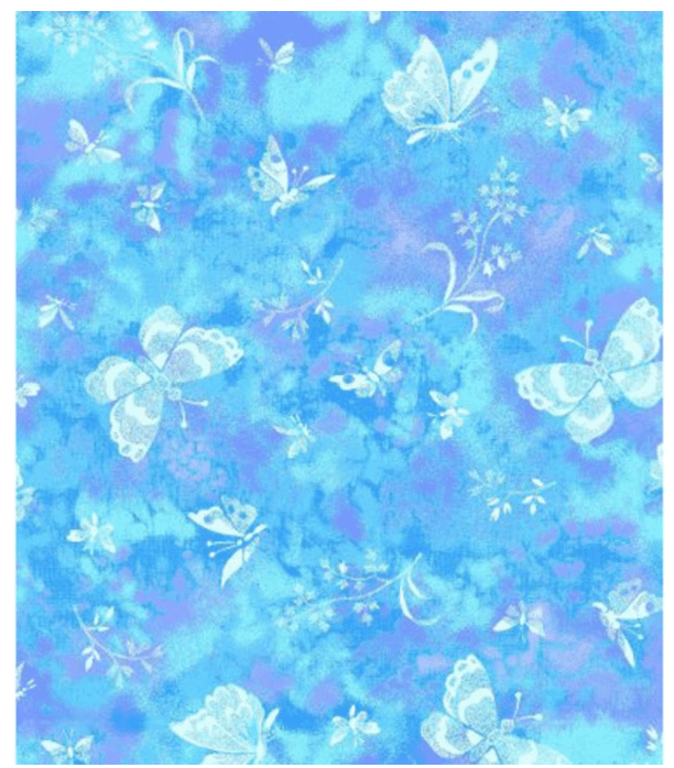 Rainbow blue Quilting Quilt Cotton