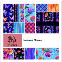Luminous Blooms 2.5" Strips 40 pcs