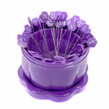 Magnetic Pin Cup Large Gypsy Purple