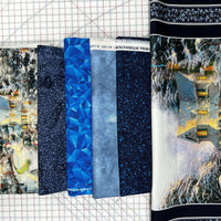 Thomas Kinkade Xmas Panel Quilt Kit