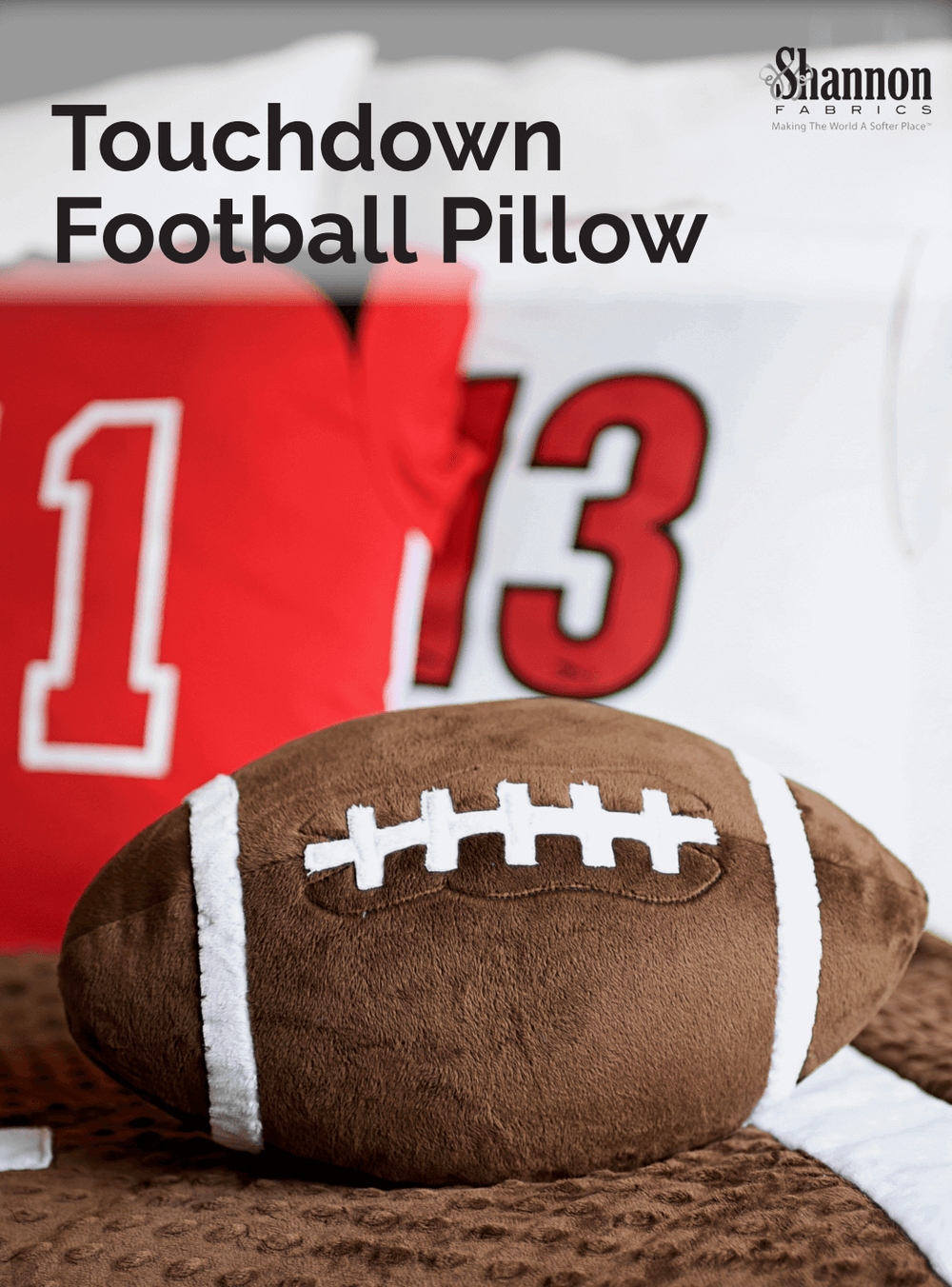 Touchdown Football Pillow Cuddle kit